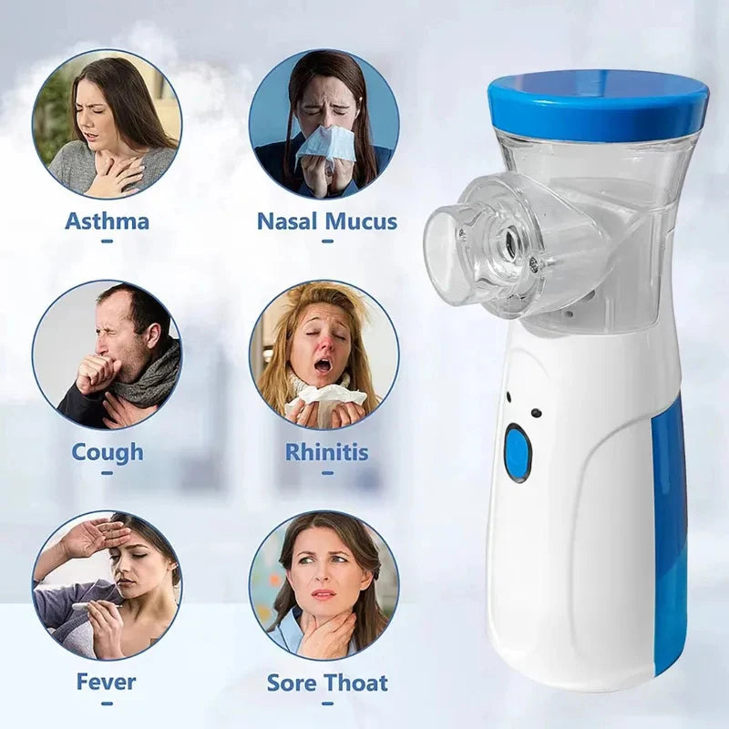 Mini Inhalator – Tyst, Effektiv,Andas Lätt, Må Bra & Lätt att Använda