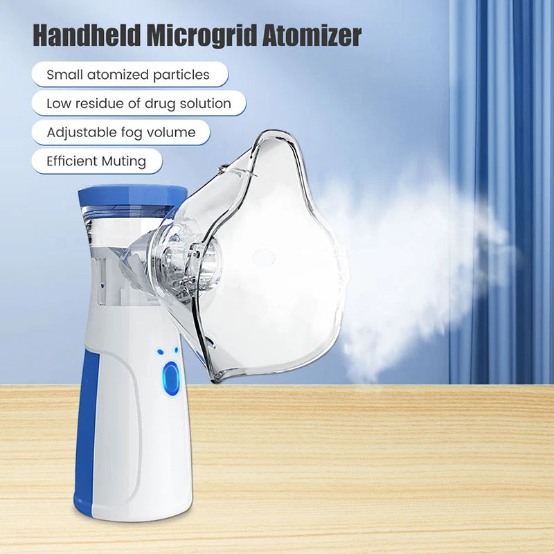 Mini Inhalator – Tyst, Effektiv,Andas Lätt, Må Bra & Lätt att Använda