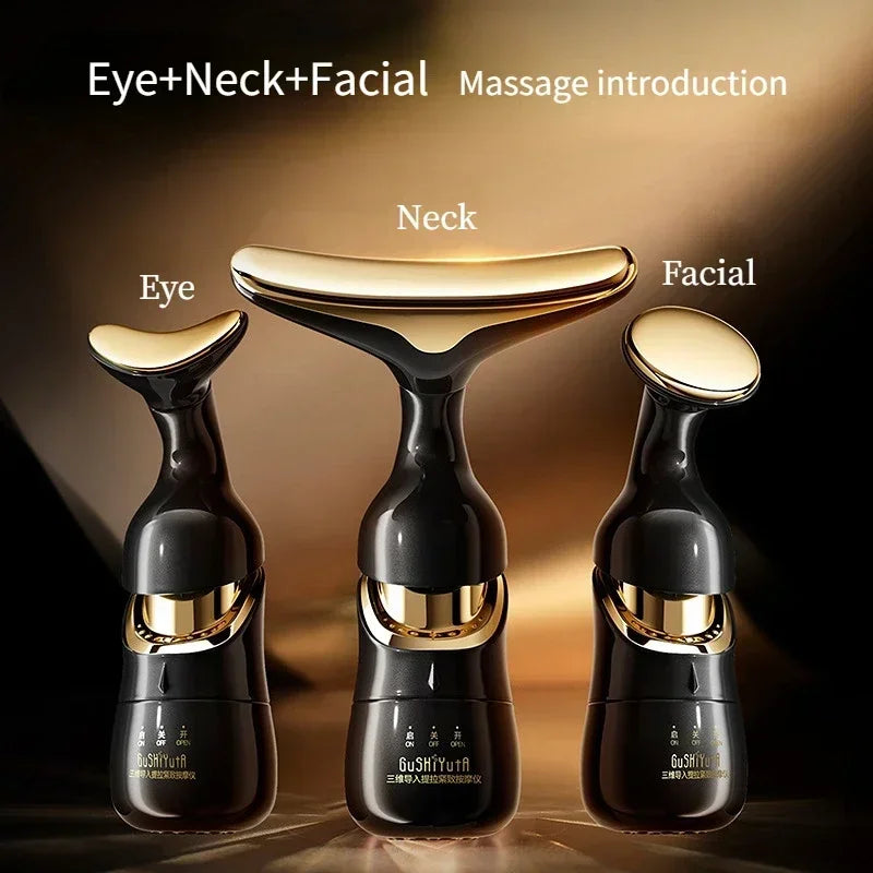 NordicGlow™ 3-i-1 Ansikts- & Nackmassager