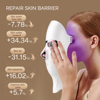 7 Colors LED Face Neck Mask Rechargeable LED Photon Beauty Mask Machine Facial Lifting Skin Care Tool