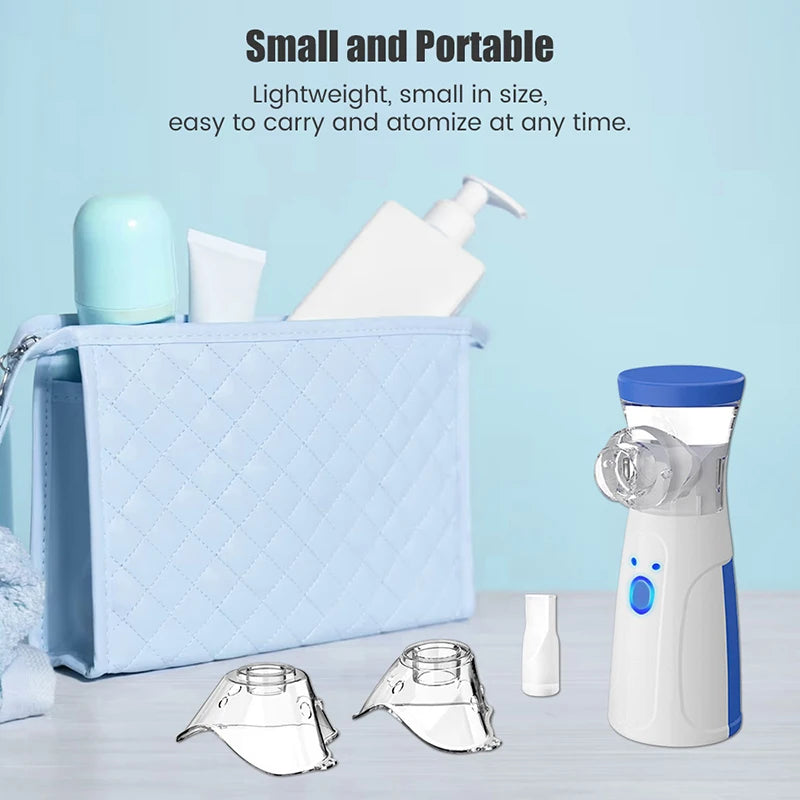 Mini Inhalator – Tyst, Effektiv,Andas Lätt, Må Bra & Lätt att Använda